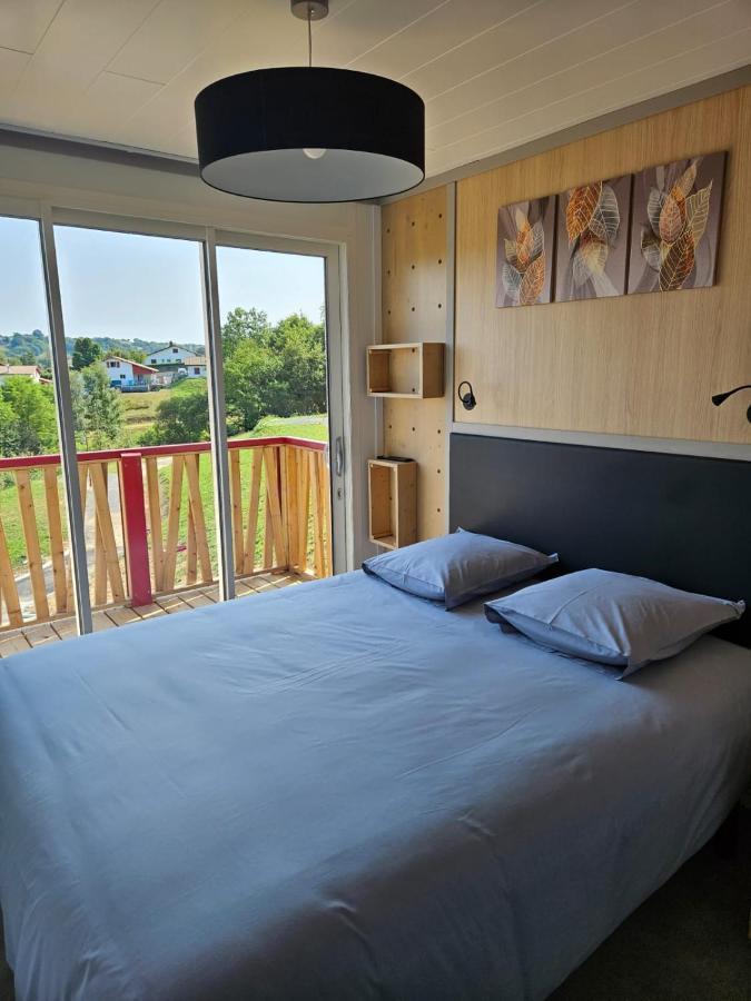 Chalet Avec Piscine, Climatisation & Vue De 2 A 6 Personnes - Hasparren - Pays Basque - Chalet Ibaia 외부 사진