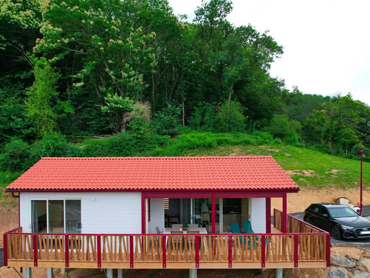 Chalet Avec Piscine, Climatisation & Vue De 2 A 6 Personnes - Hasparren - Pays Basque - Chalet Ibaia 외부 사진
